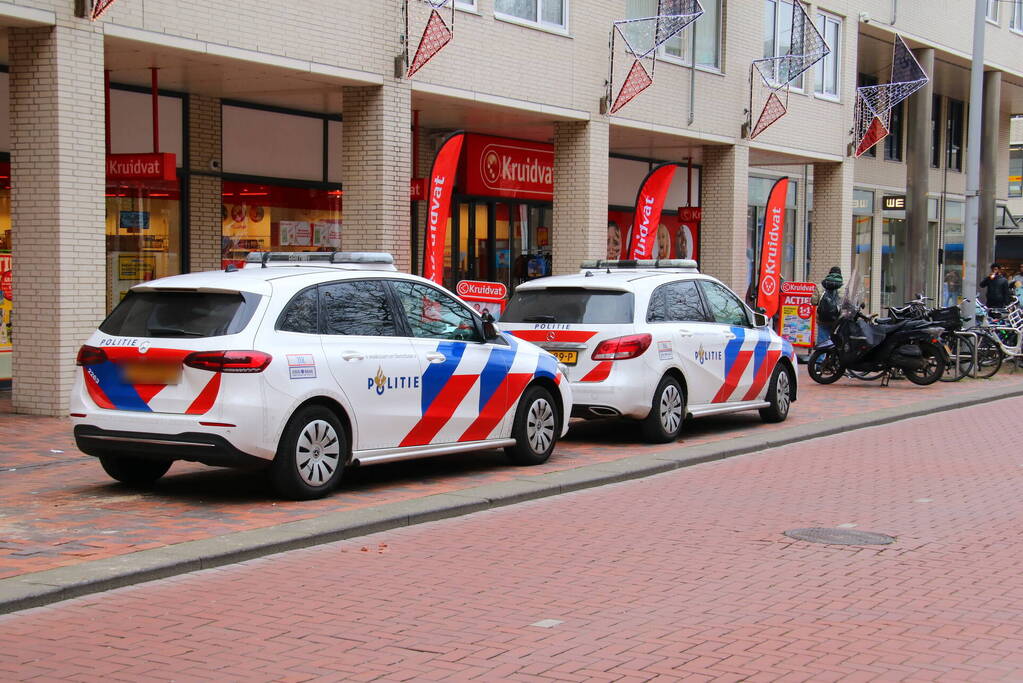 Overval op Kruidvat drogisterij