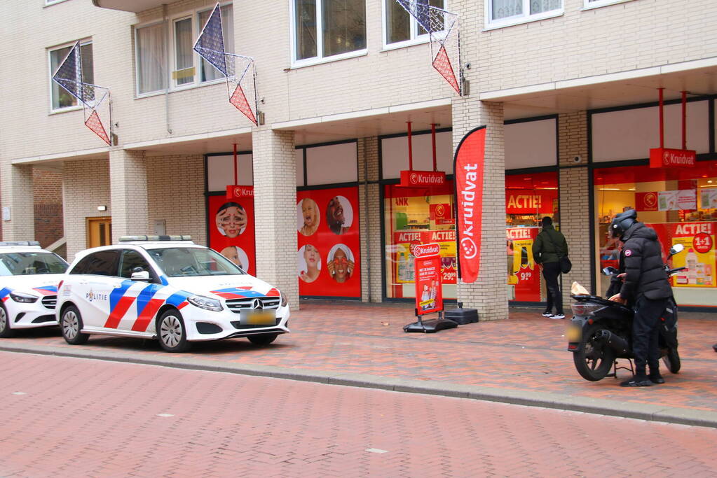 Overval op Kruidvat drogisterij