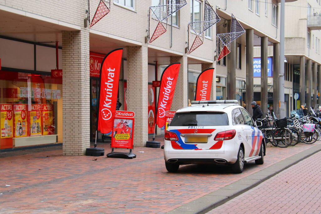 Overval op Kruidvat drogisterij