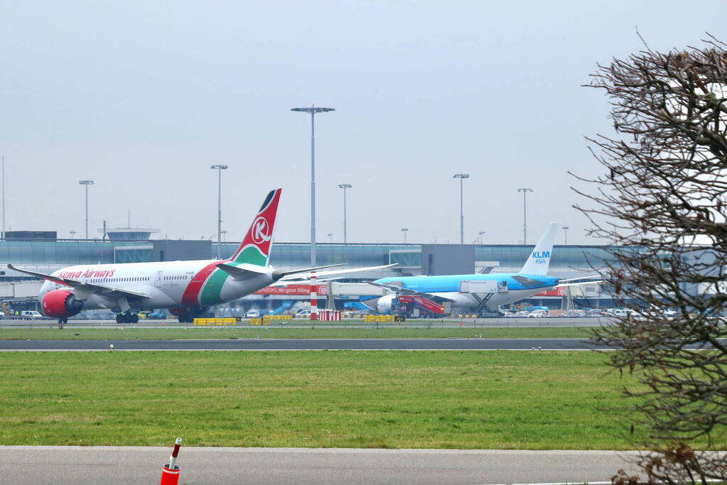 Brand aan boord van KLM-vliegtuig