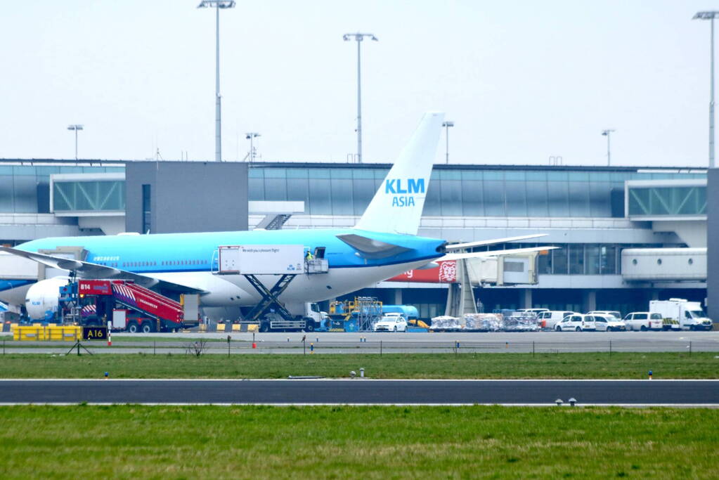 Brand aan boord van KLM-vliegtuig