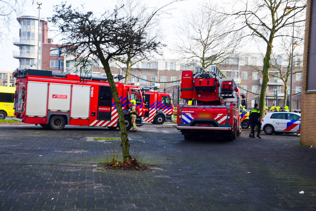 Woningen ontruimd na explosie