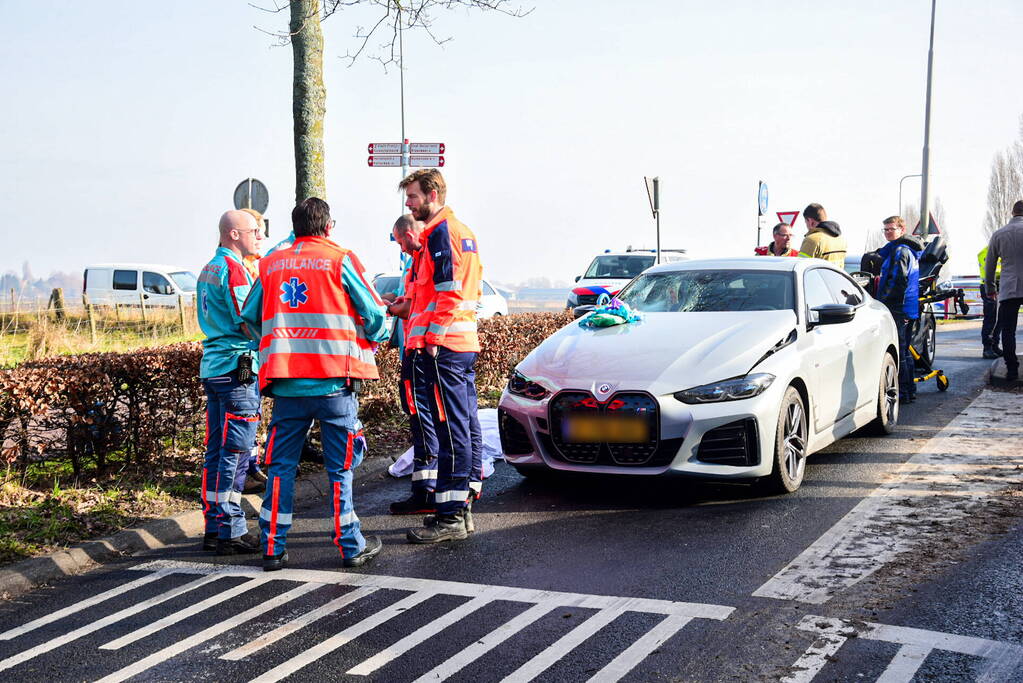 Fietser overleden bij aanrijding met auto