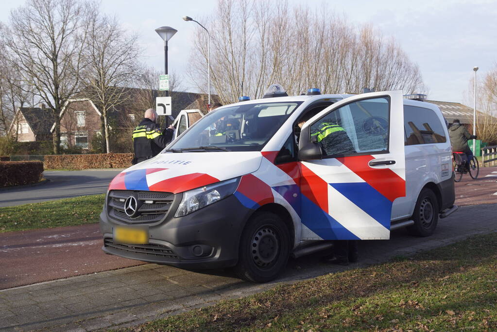 Fietser gewond bij botsing met andere fietser