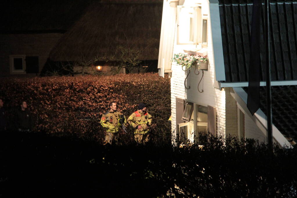 Brandweer ingezet voor schoorsteenbrand