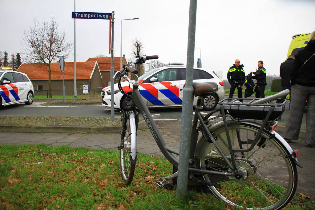 Fietser aangereden tijdens oversteken