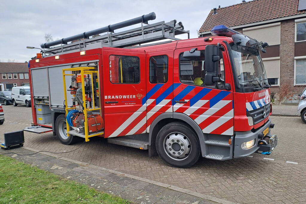 Gaslekkage door gestolen gasleidingen in woning