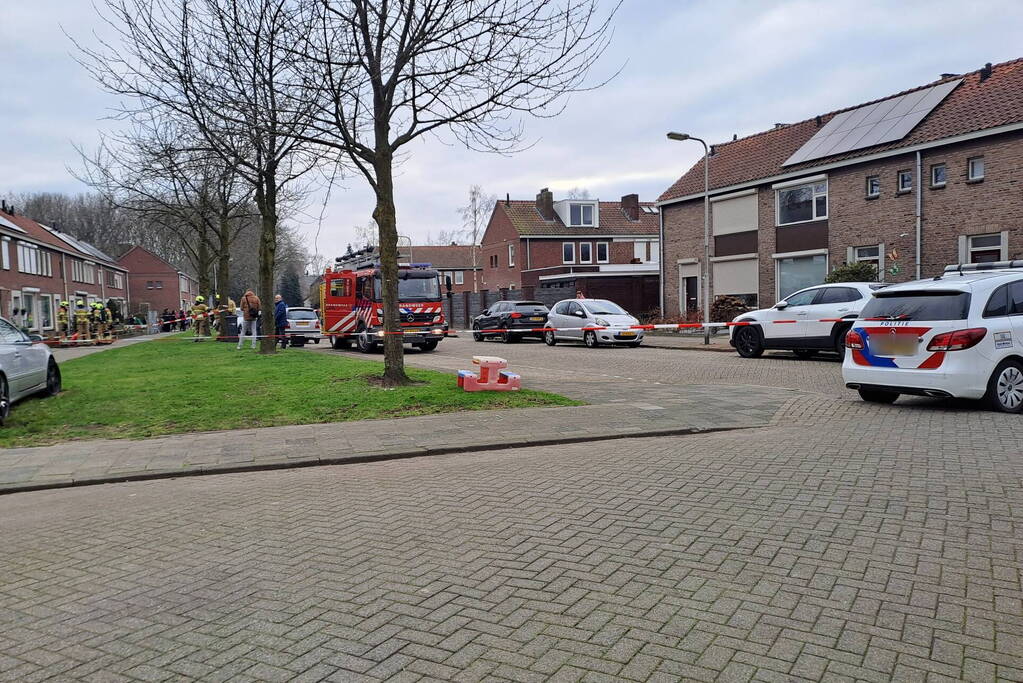 Gaslekkage door gestolen gasleidingen in woning