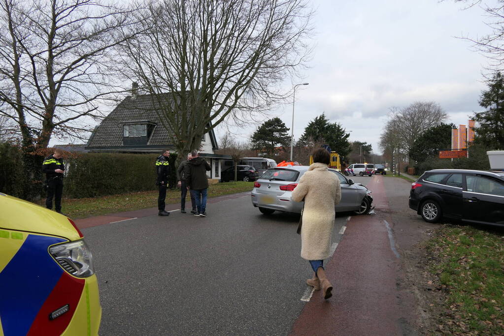 Afslaande automobilist te laat opgemerkt