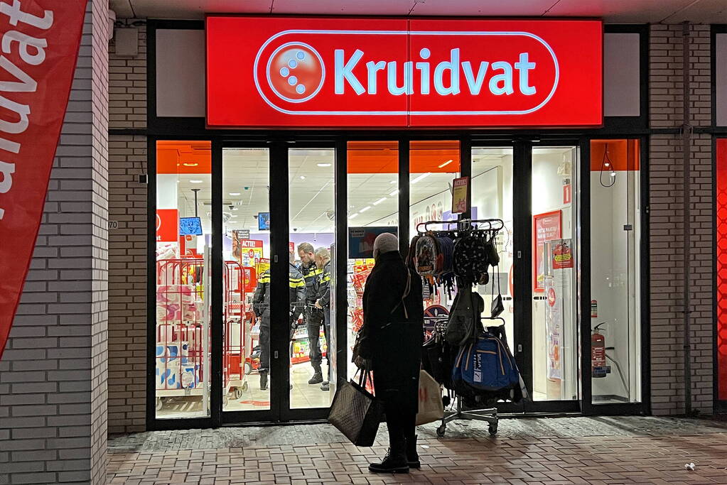 Kruidvat binnen twee dagen weer doelwit van overval