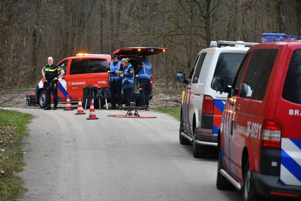 Helikopter en drone ingezet bij zoekactie naar vermiste 19-jarige jongen