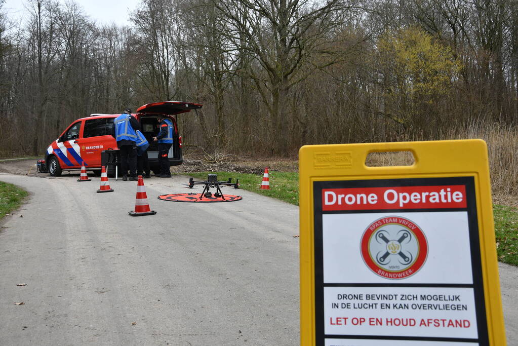 Helikopter en drone ingezet bij zoekactie naar vermiste 19-jarige jongen
