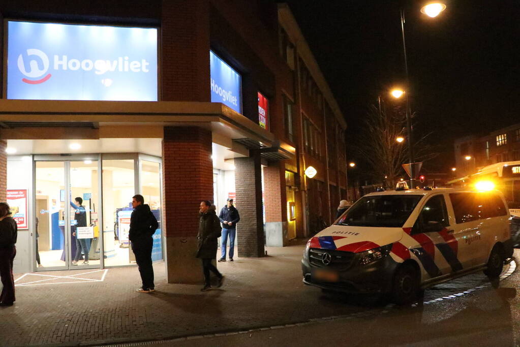 Overval op supermarkt Hoogvliet