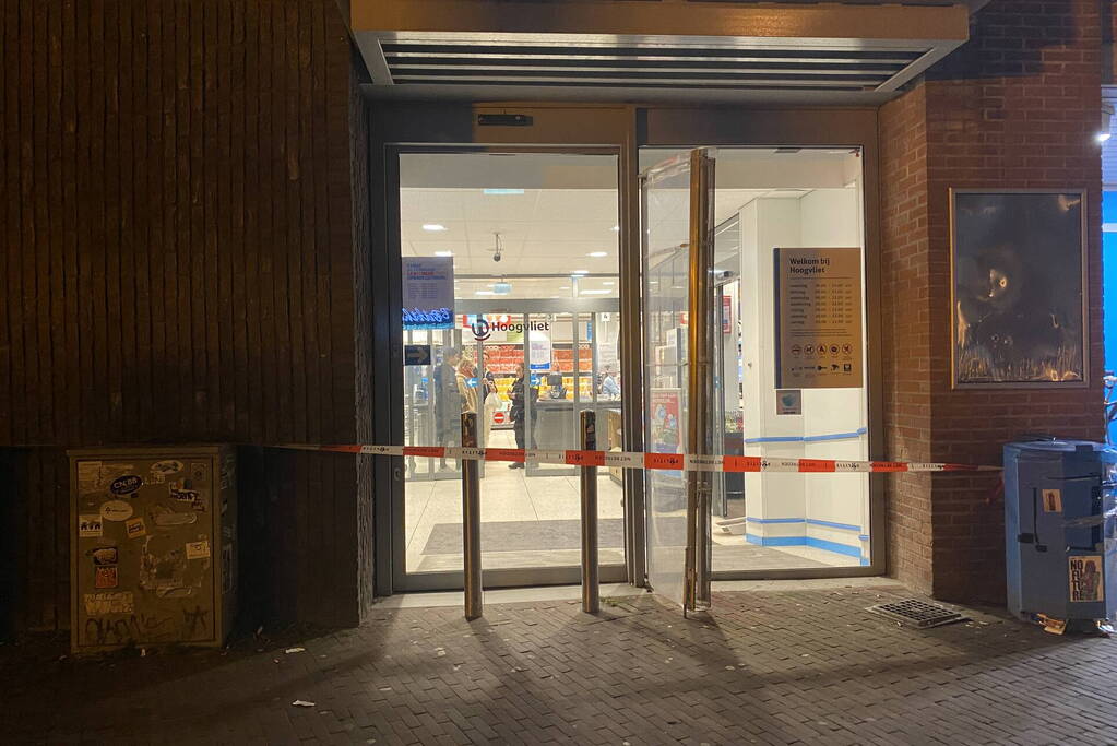 Overval op supermarkt Hoogvliet