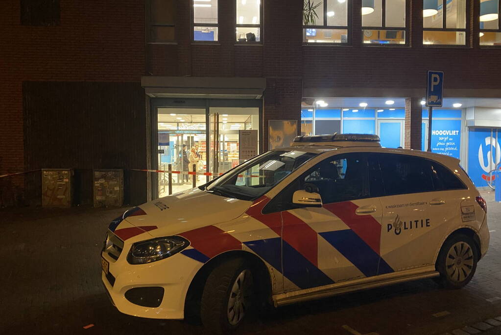 Overval op supermarkt Hoogvliet