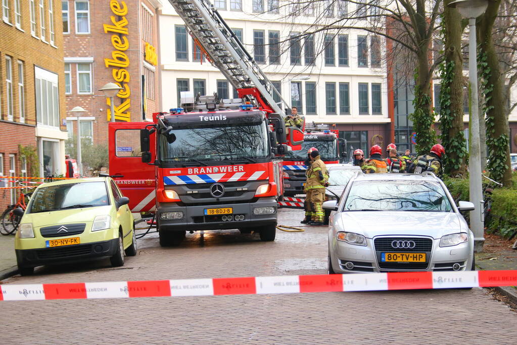 Veel schade bij brand in woning