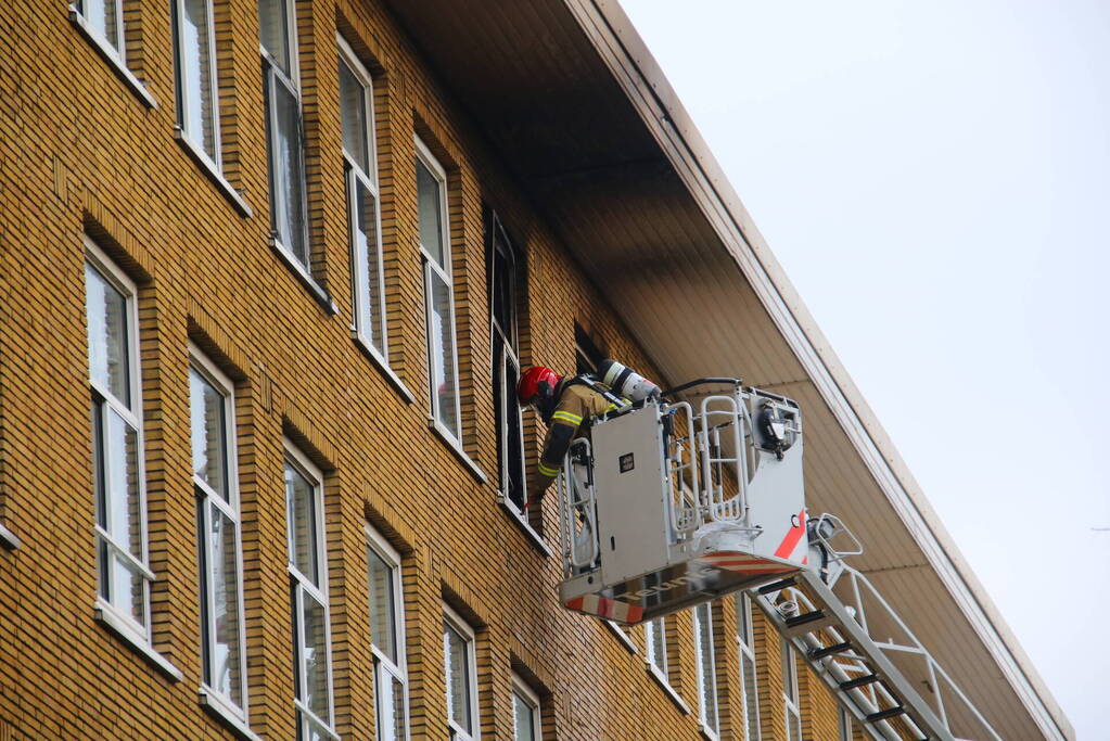 Veel schade bij brand in woning