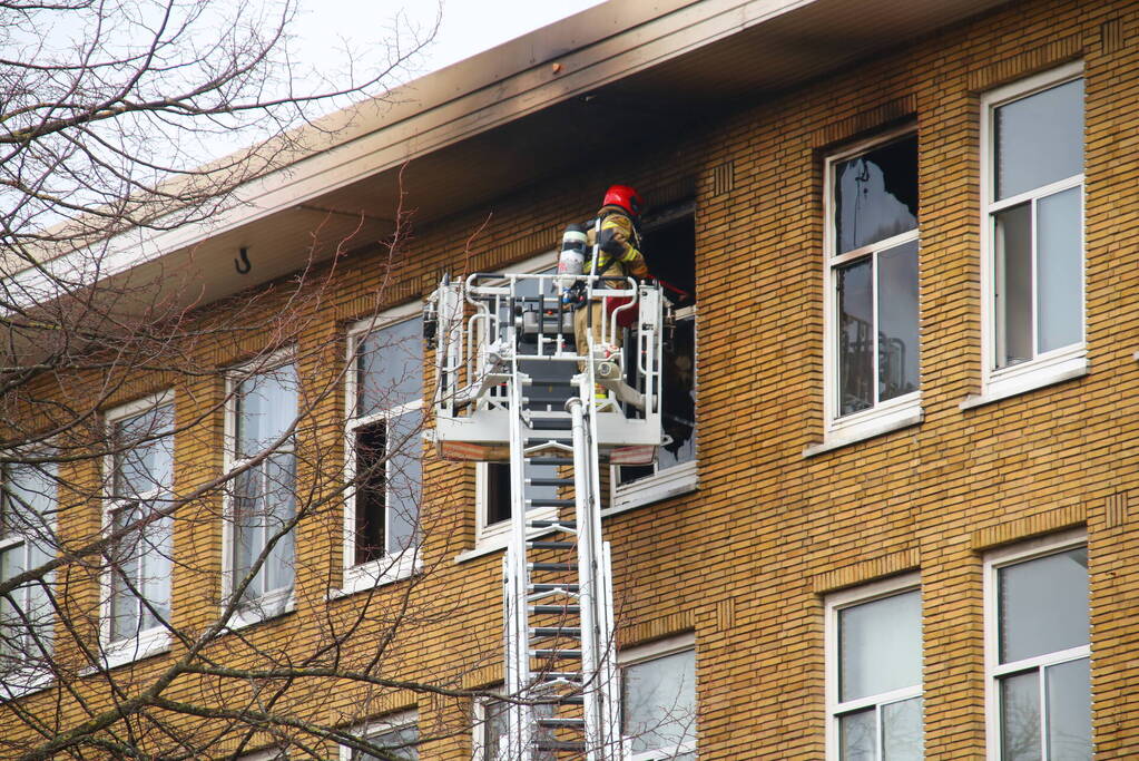 Veel schade bij brand in woning