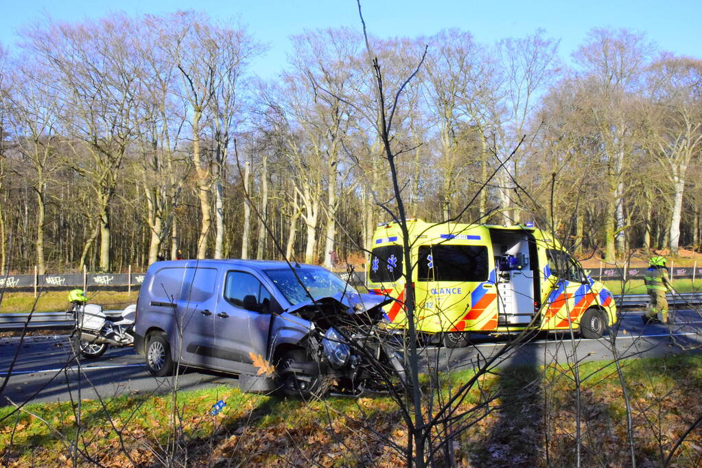 Zeer ernstig ongeval op snelweg
