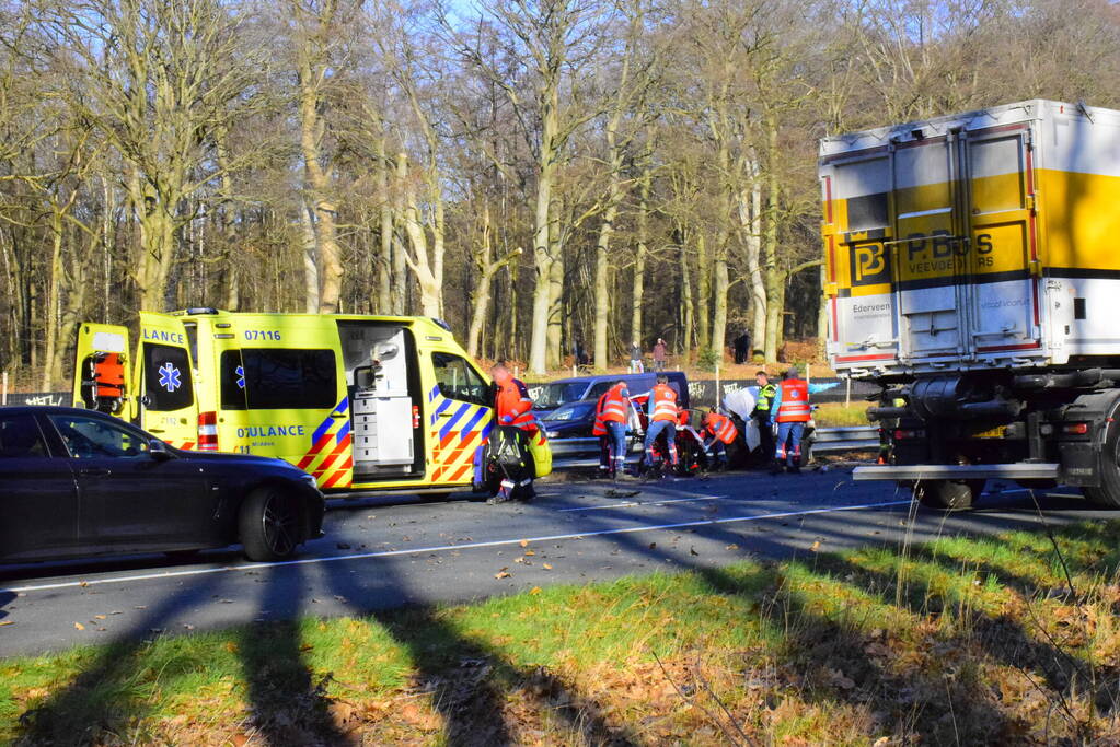 Zeer ernstig ongeval op snelweg