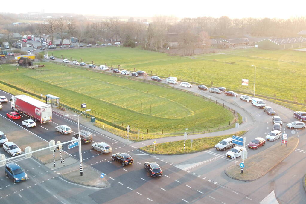 Enorme verkeerschaos vanwege ongeval