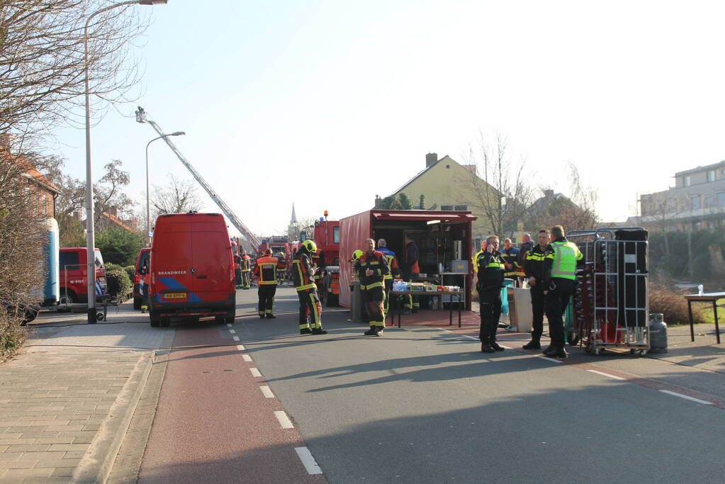Zeer grote brand leegstaand fabrieksgebouw