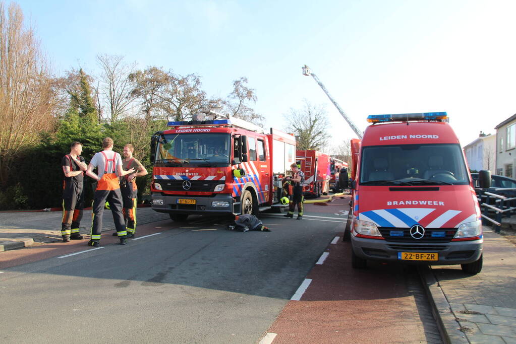 Zeer grote brand leegstaand fabrieksgebouw