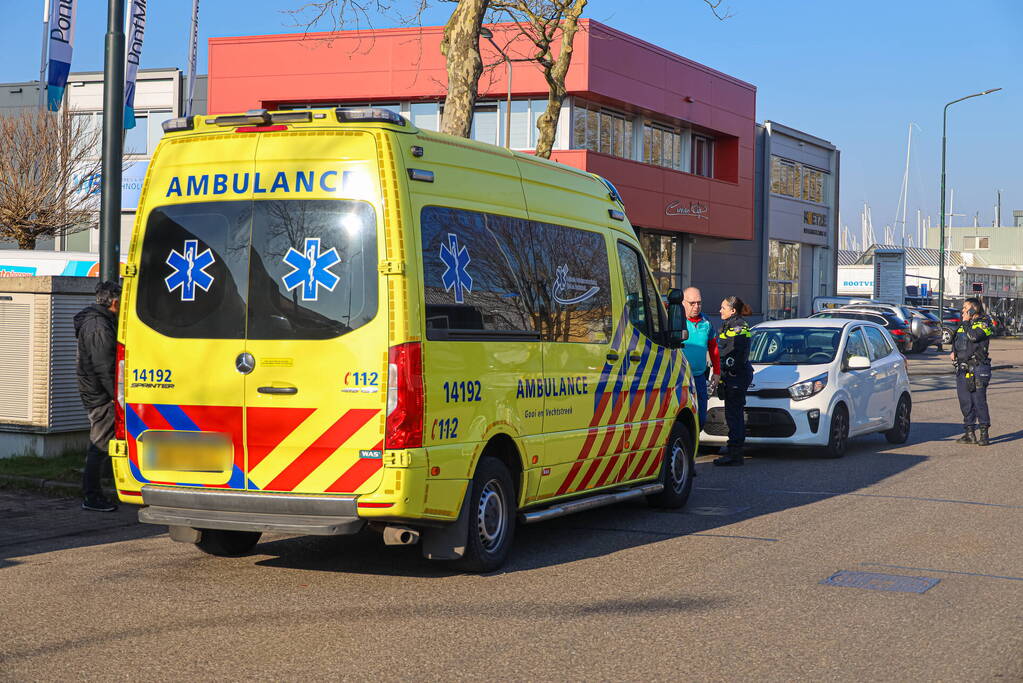 Kind op een fiets aangereden