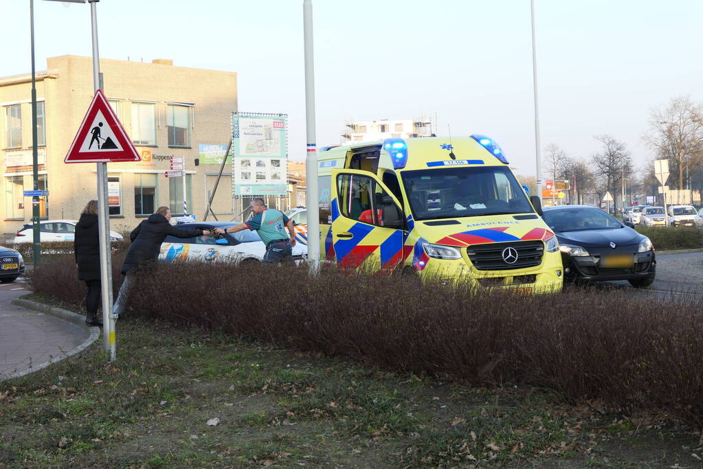 Fietsster raakt gewond bij aanrijding