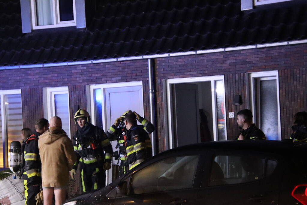 Keukenbrand opgemerkt door buren