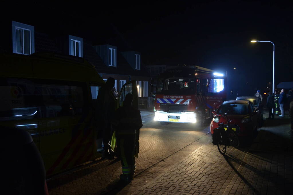 Keukenbrand opgemerkt door buren
