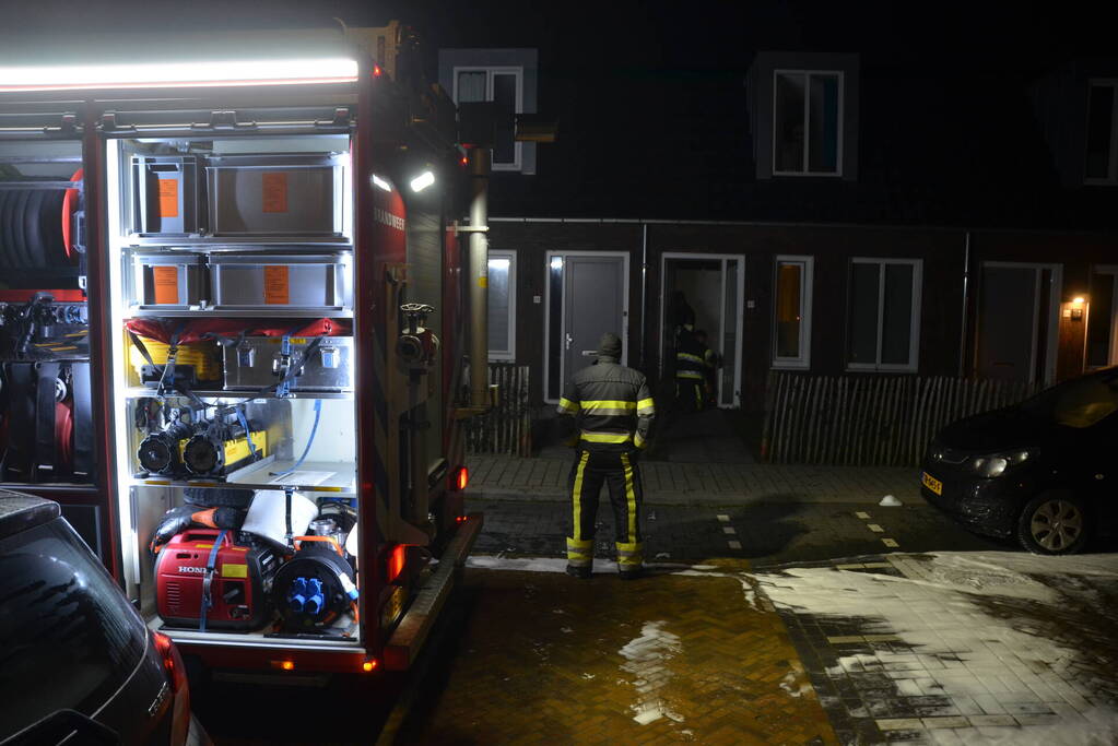 Keukenbrand opgemerkt door buren