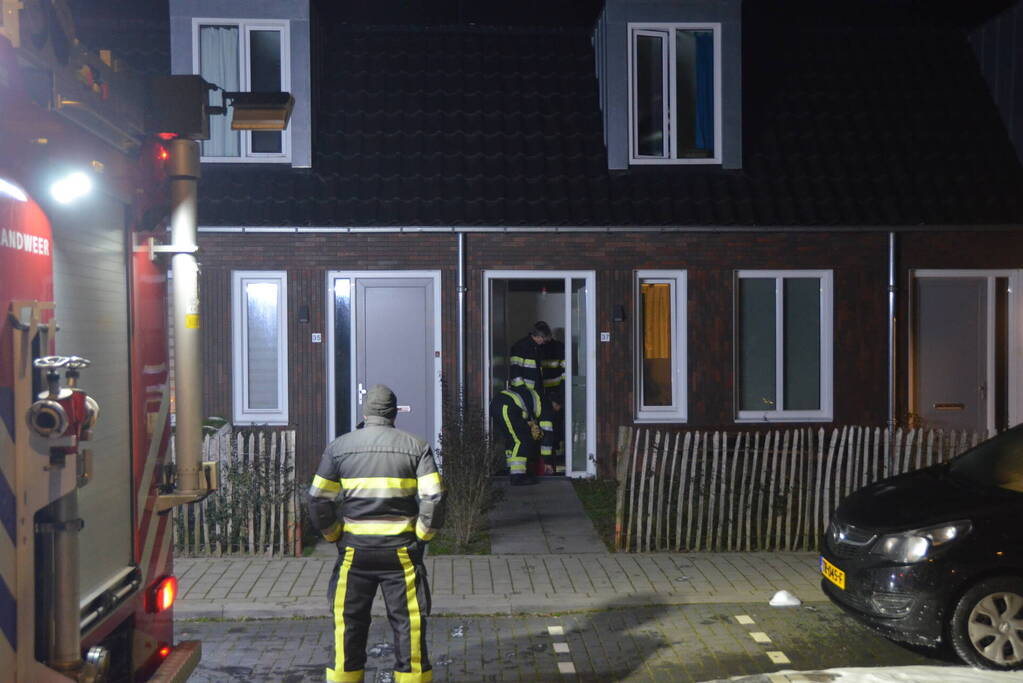 Keukenbrand opgemerkt door buren