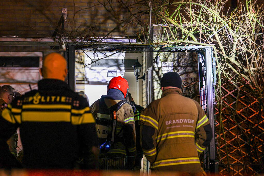 Explosie veroorzaakt brand