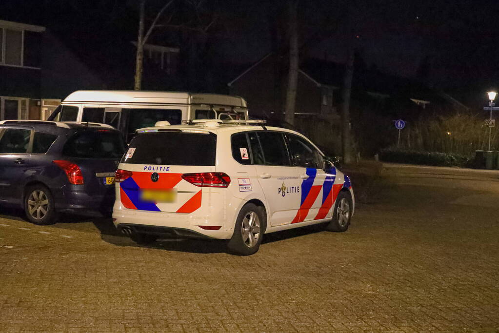 Politie houdt zoekactie naar inbrekers