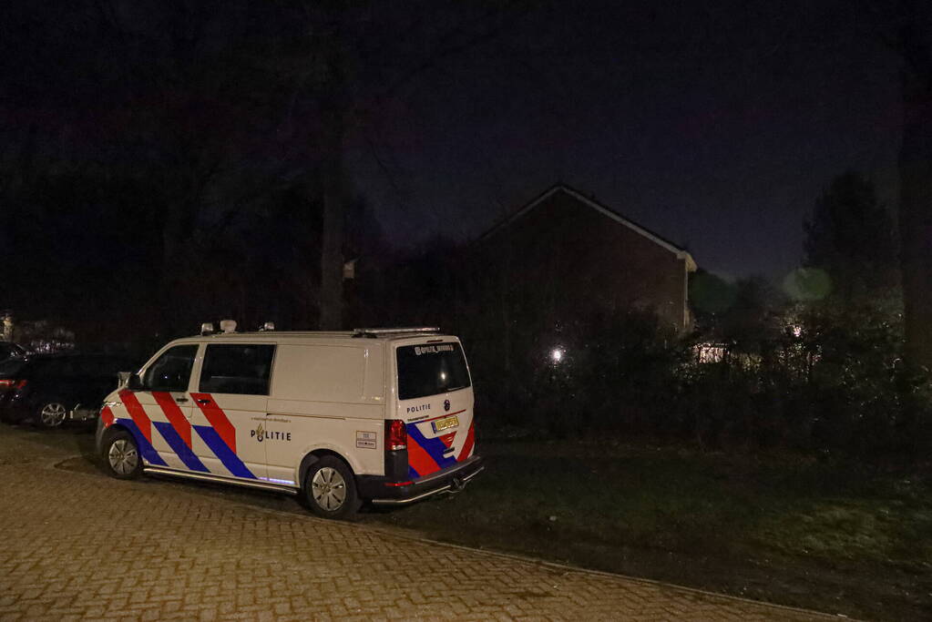 Politie houdt zoekactie naar inbrekers