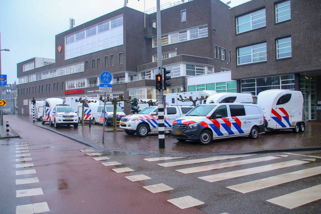 Stadsreiniging druk met rommel van supporters