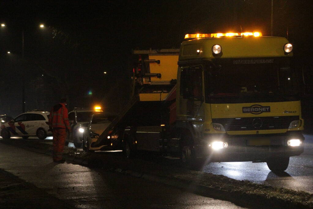 Schade bij kop-staartbotsing