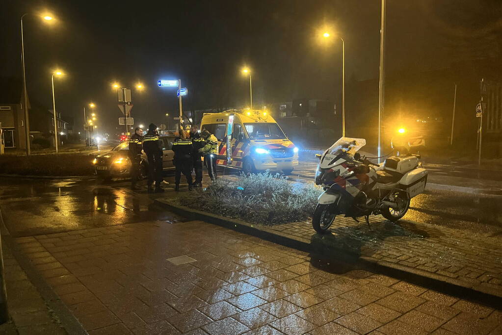 Fietser gewond bij botsing met automobilist