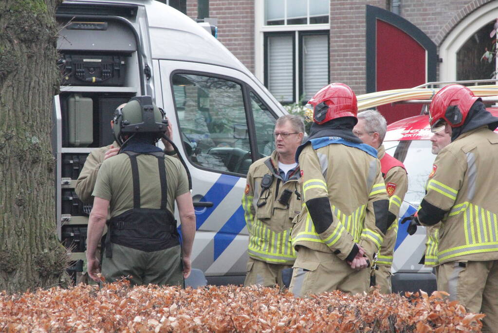 Explosieven Opruimingsdienst doet onderzoek naar mogelijke explosief