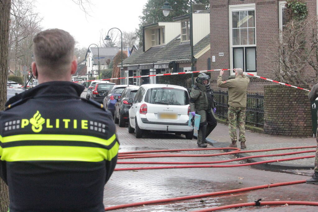Explosieven Opruimingsdienst doet onderzoek naar mogelijke explosief
