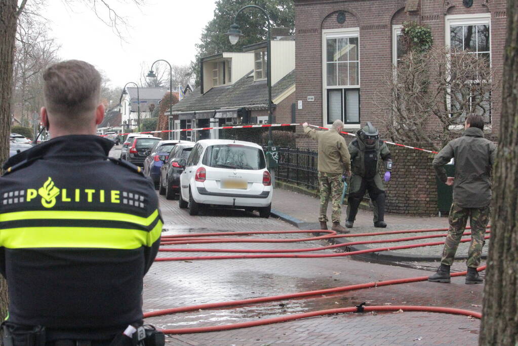 Explosieven Opruimingsdienst doet onderzoek naar mogelijke explosief