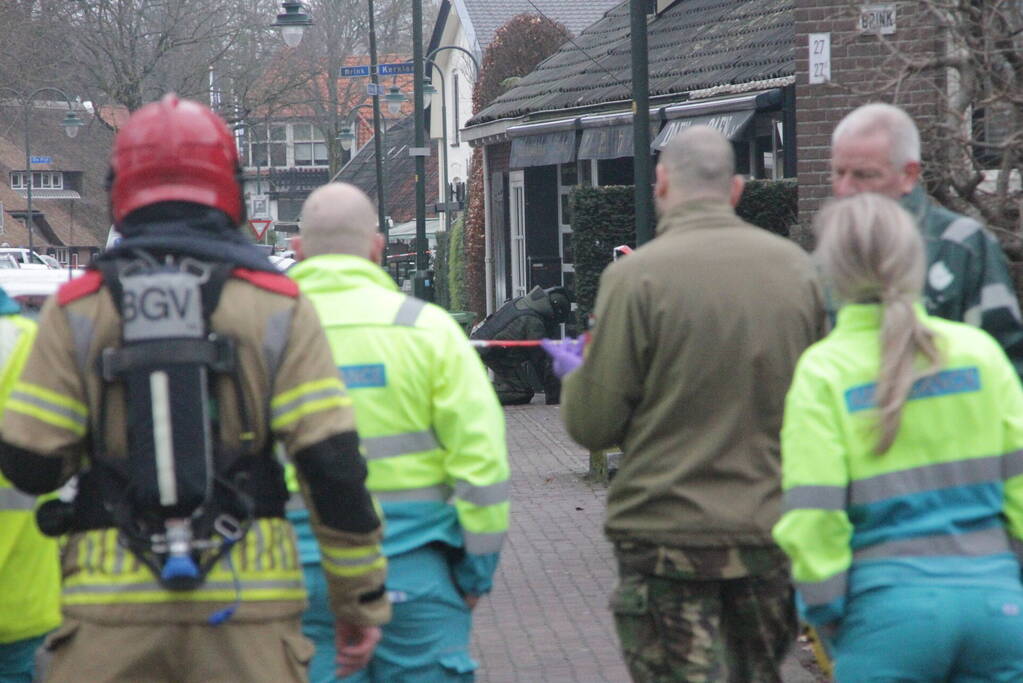 Explosieven Opruimingsdienst doet onderzoek naar mogelijke explosief