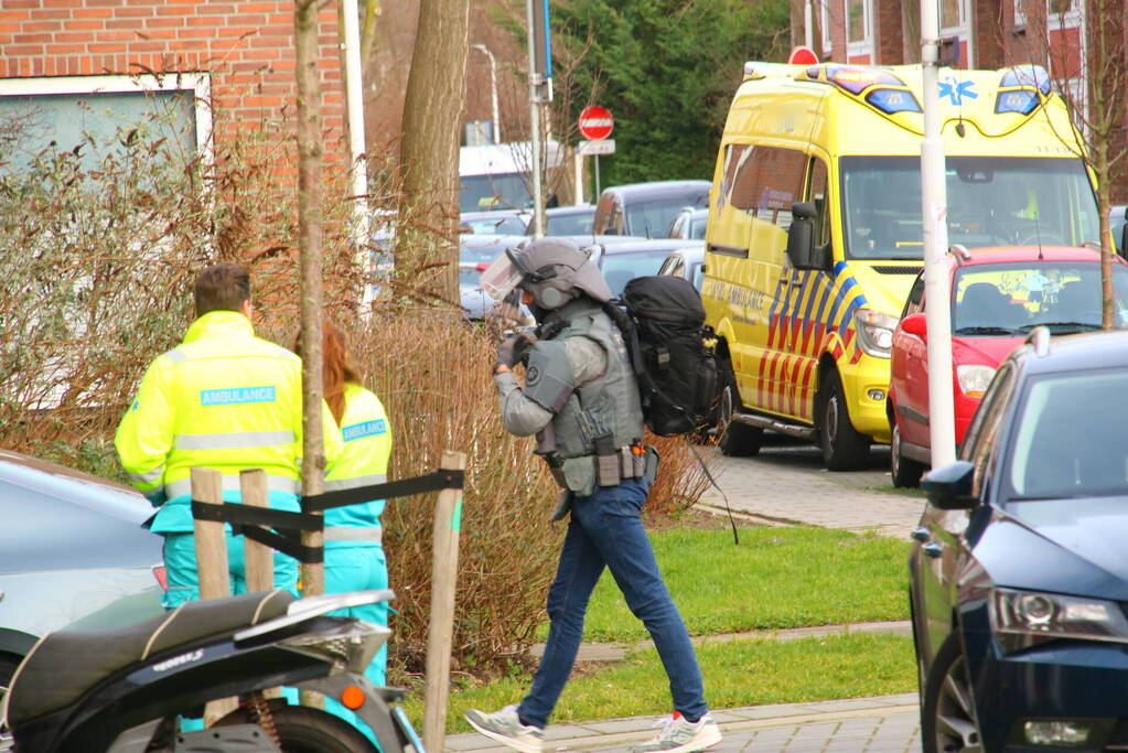 Buurt afgezet vanwege inzet arrestatieteam