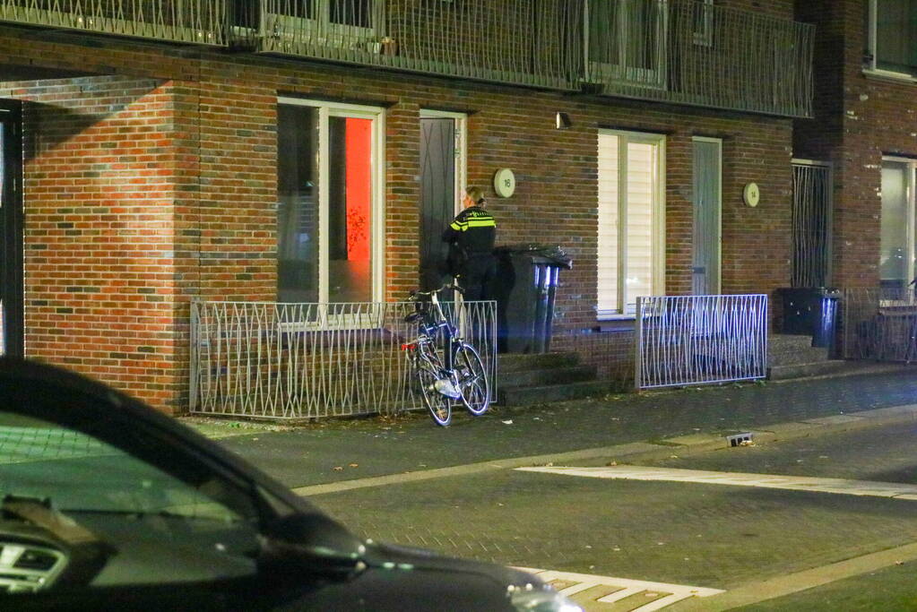 Veel politie na overval op woning