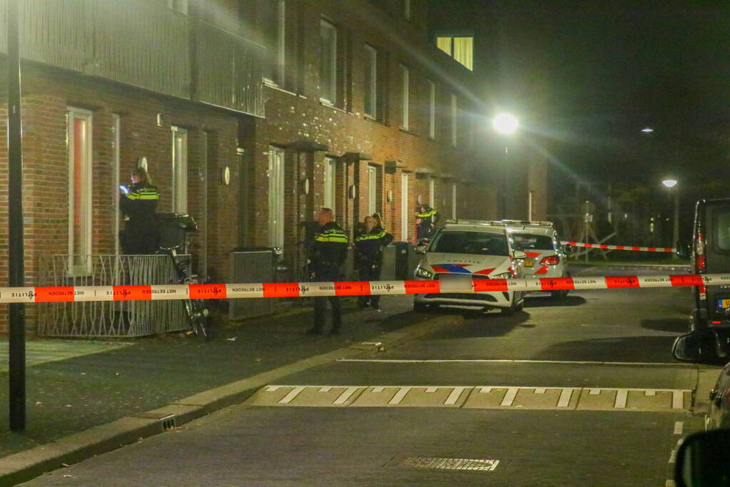 Veel politie na overval op woning