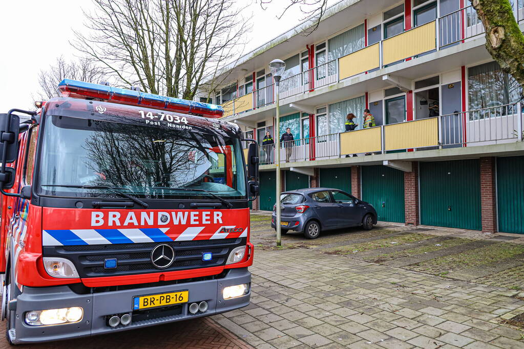 Woning vol rook door vergeten pan