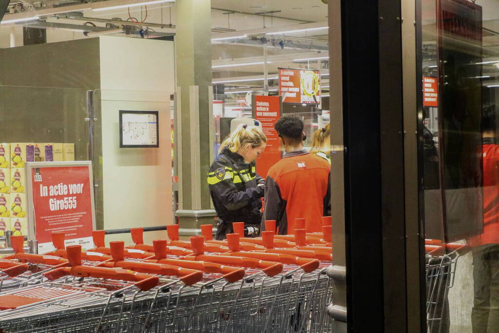 Onderzoek naar overval op supermarkt