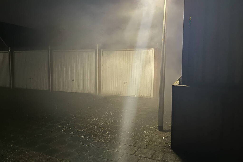 Brand in garageboxen