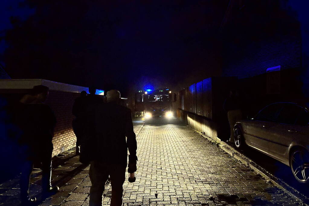 Brand in garageboxen